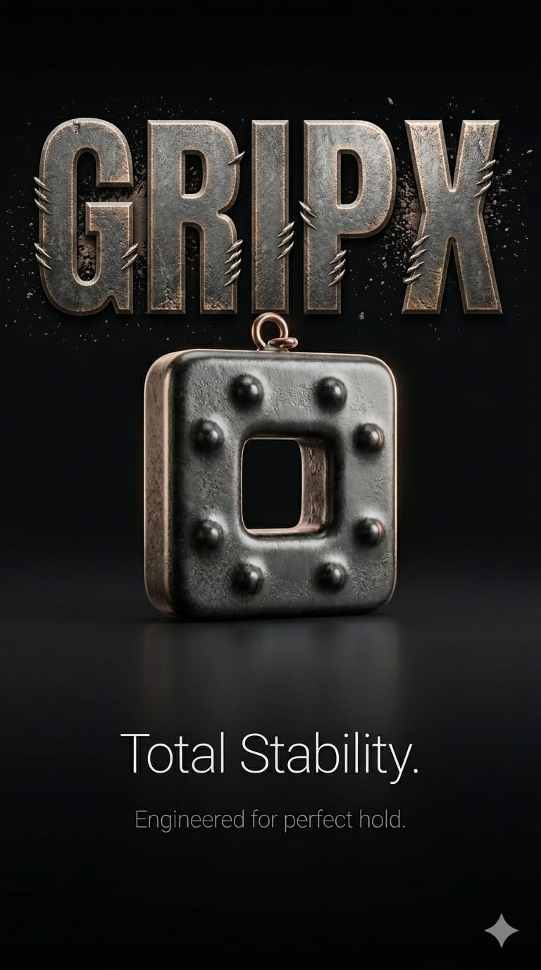 Piombo grippa forma quadra "GRIPX"